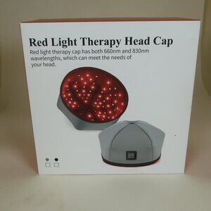 LIMITED TIME SALE 660nm 860nm Red Light Therapy Head Cap